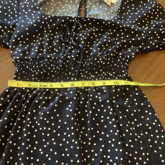 Princess Polly “Polka Dot Smocked-Waist” Mini Dress | US 4 / AU 8 - Picture 9 of 12